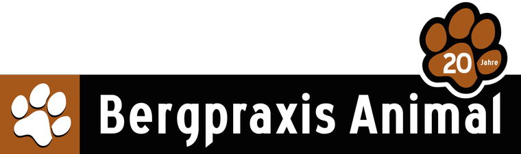 Logo Bergpraxis Animal – 20 Jahre